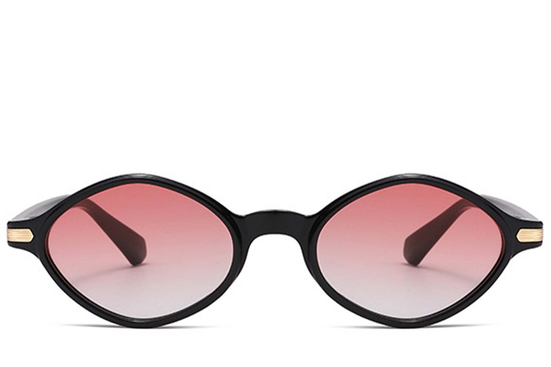 BS2408-0003_Black_Geometric_Plastic_Sunglasses_front