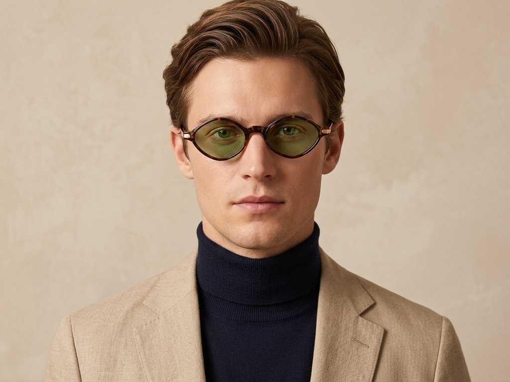 BS2408-0004_Black_Geometric_Plastic_Sunglasses-tryon_male