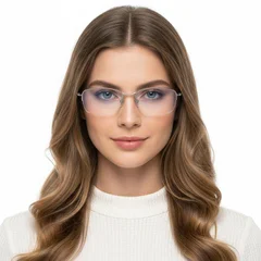bs2419-0023_silver_semi-rimless_titanium_glasses_model