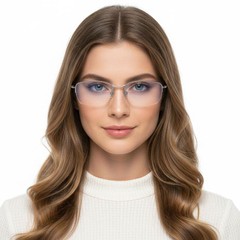bs2419-0023_silver_semi-rimless_titanium_glasses_model