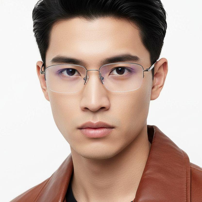 bs2419-0038_grey_semi-rimless_titanium_glasses_model