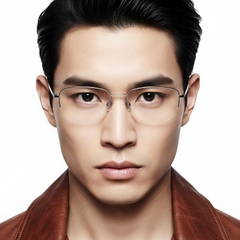 bs2419-0041_golden_semi-rimless_titanium_glasses_model