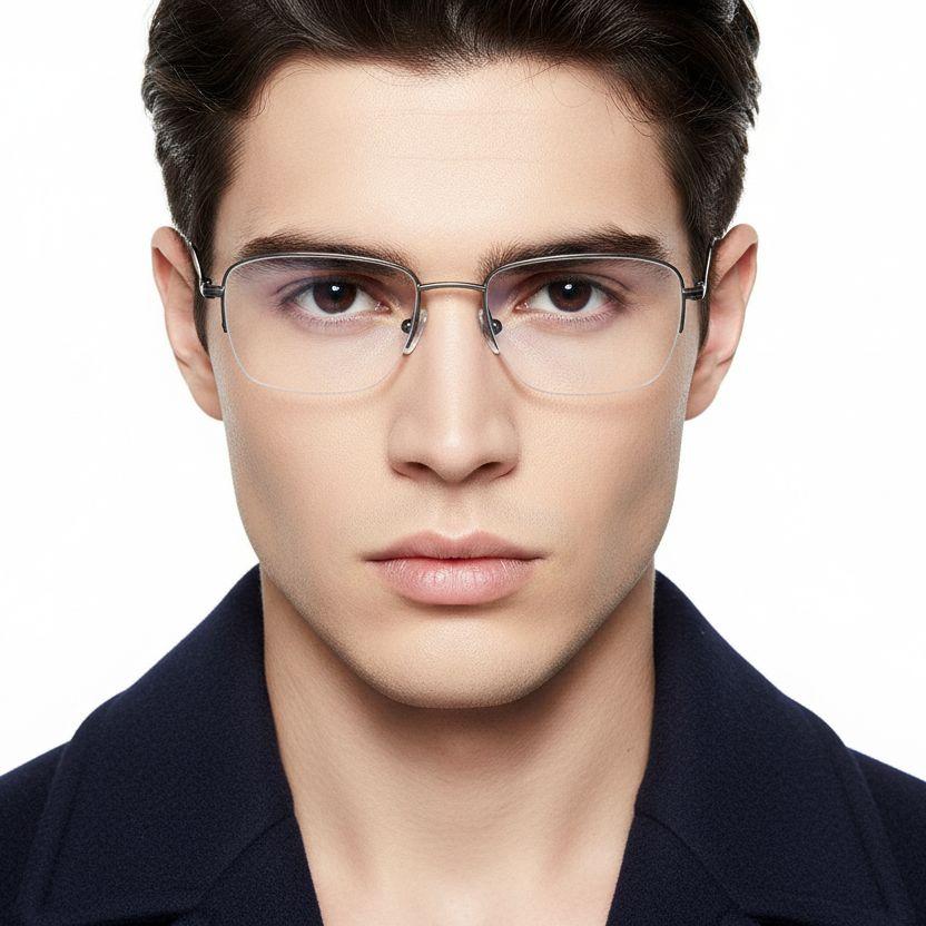 bs2419-0042_grey_semi-rimless_titanium_glasses_model