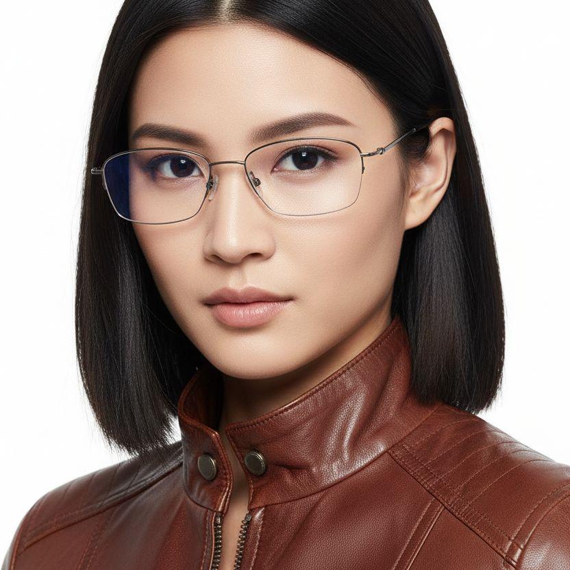 bs2419-0046_grey_semi-rimless_titanium_glasses_model