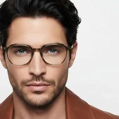 bs2419-0056_green_rectangular_titanium_glasses_model