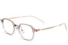 BS2419-0060_Brown_Rectangular_Titanium_Glasses_corner