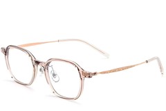 BS2419-0060_Brown_Rectangular_Titanium_Glasses_corner