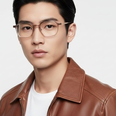 bs2419-0060_brown_rectangular_titanium_glasses_model