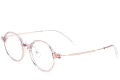 BS2419-0063_Pink_Round_Titanium_Glasses_corner