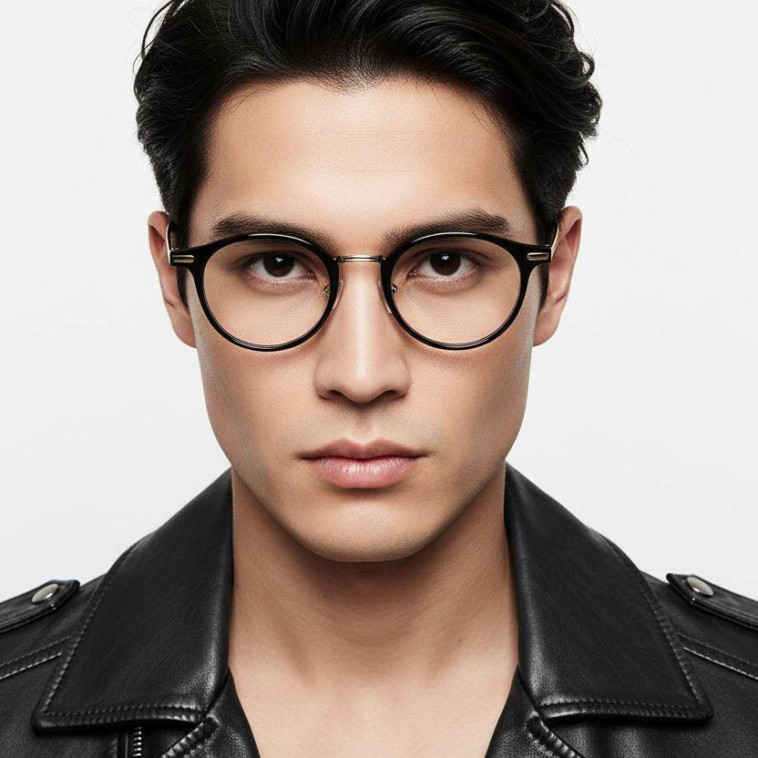 bs2419-0067_black_oval_titanium_glasses_model