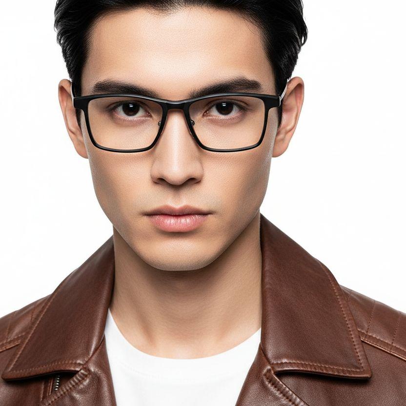 bs2419-0076_black_rectangular_titanium_glasses_model