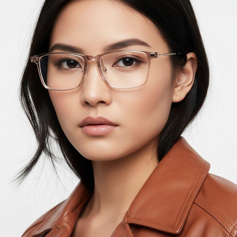 bs2419-0077_brown_rectangular_titanium_glasses_model