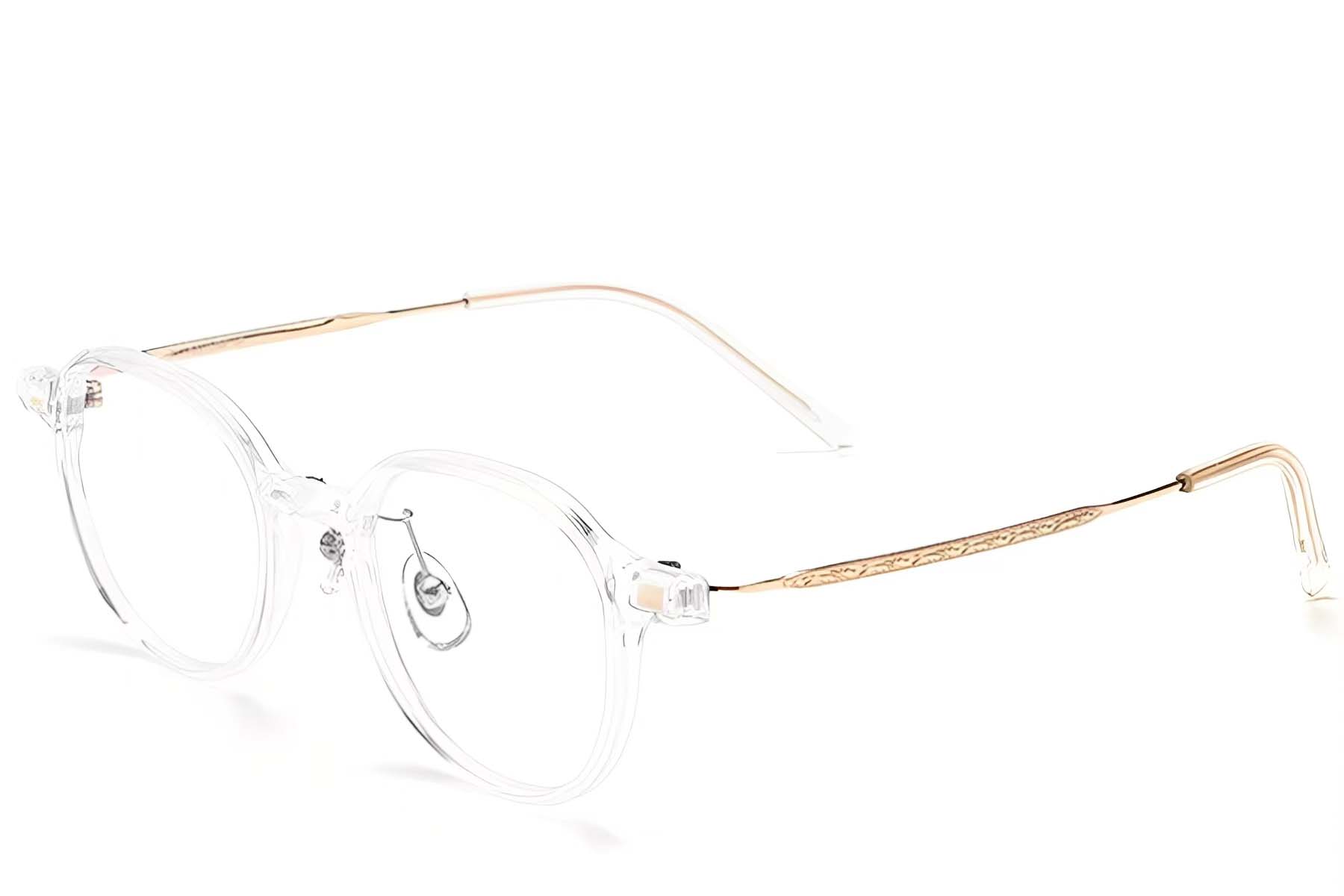 BS2419-0090_Transparent_Oval_Titanium_Glasses_corner