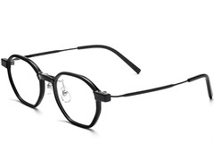 BS2419-0102_Black_Geometric_Titanium_Glasses_corner
