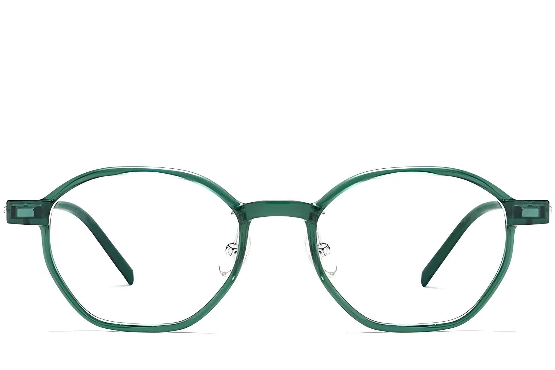 BS2419-0104_Green_Geometric_Titanium_Glasses_front