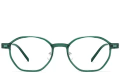 BS2419-0104_Green_Geometric_Titanium_Glasses_front