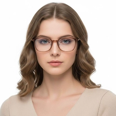 bs2419-0105_brown_rectangular_titanium_glasses_model
