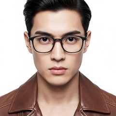 bs2419-0110_black_rectangular_titanium_glasses_model
