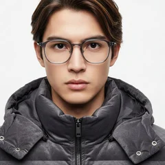 bs2419-0112_grey_rectangular_titanium_glasses_model
