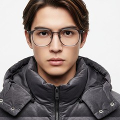 bs2419-0112_grey_rectangular_titanium_glasses_model