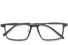 BS2419-0121_Black_Rectangular_Titanium_Glasses_front