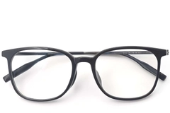 BS2419-0129_Black_Rectangular_Titanium_Glasses_front