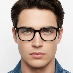 bs2419-0130_black_rectangular_titanium_glasses_model