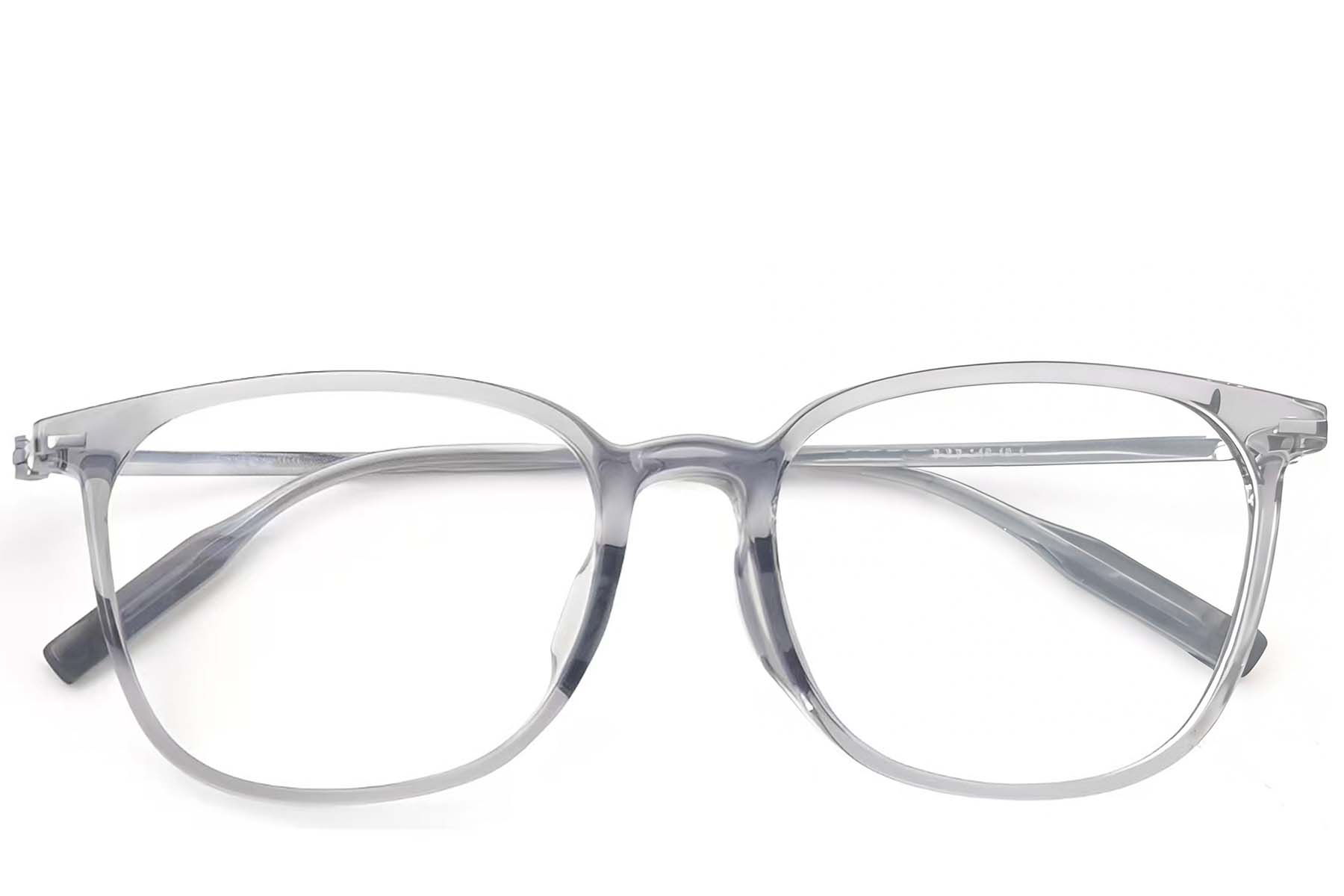 BS2419-0131_Grey_Rectangular_Titanium_Glasses_front