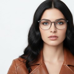 bs2419-0131_grey_rectangular_titanium_glasses_model