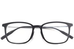 BS2419-0139_Black_Rectangular_Titanium_Glasses_front