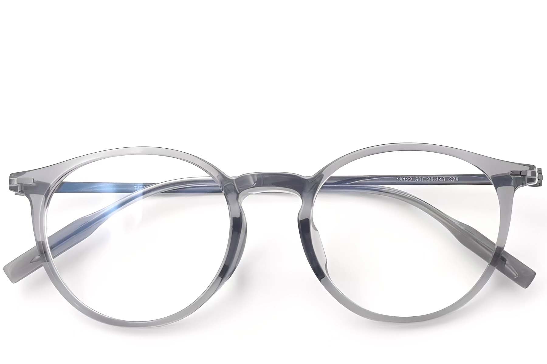 BS2419-0142_Grey_Oval_Titanium_Glasses_front