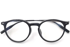 BS2419-0143_Black_Oval_Titanium_Glasses_front