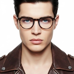 bs2419-0147_tortoiseshell_oval_titanium_glasses_model