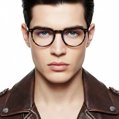 bs2419-0147_tortoiseshell_oval_titanium_glasses_model