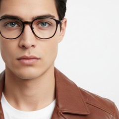 bs2419-0175_tortoiseshell_oval_titanium_glasses_model