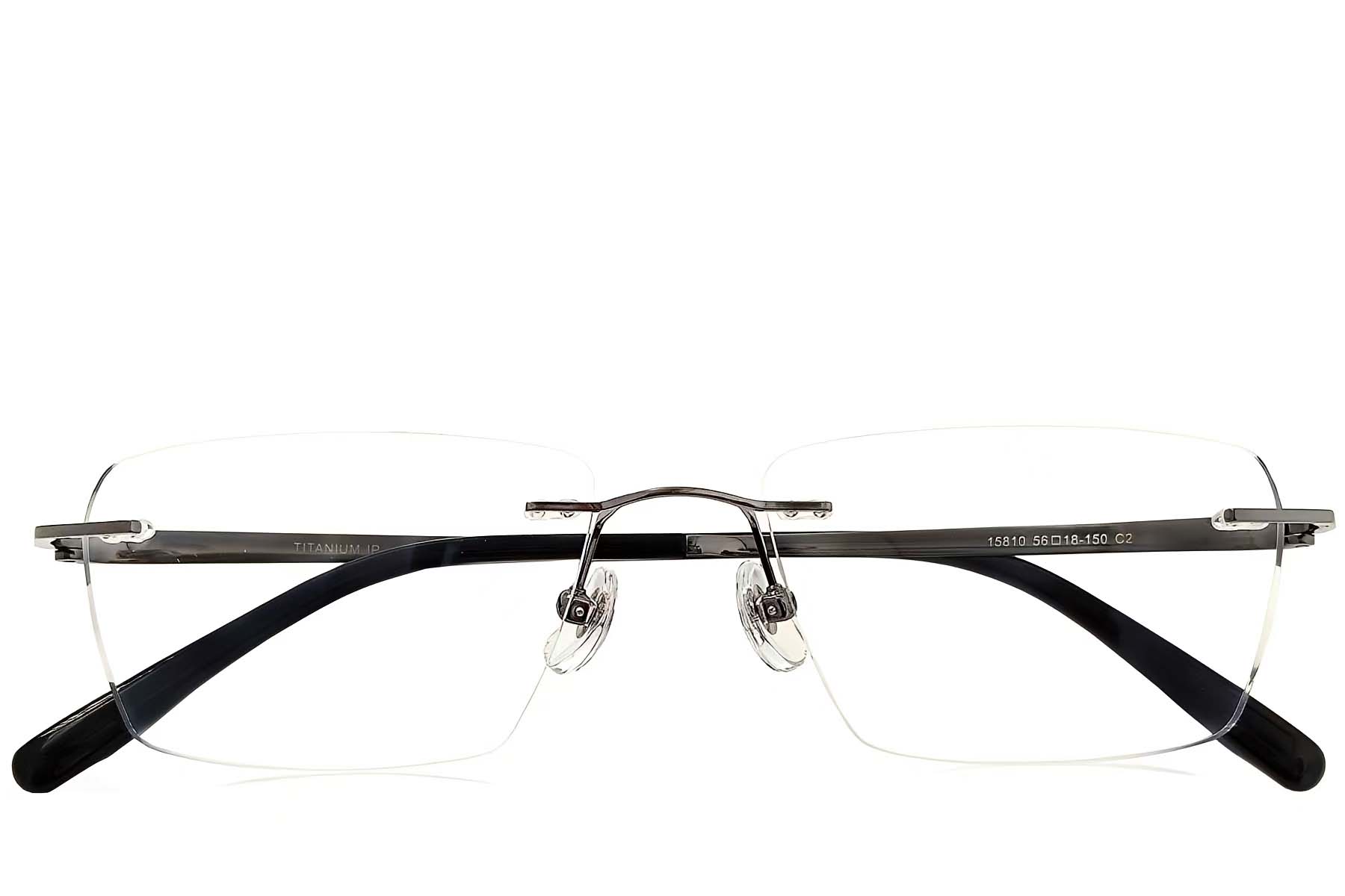 BS2419-0186_Grey_Invisible_Titanium_Glasses_front