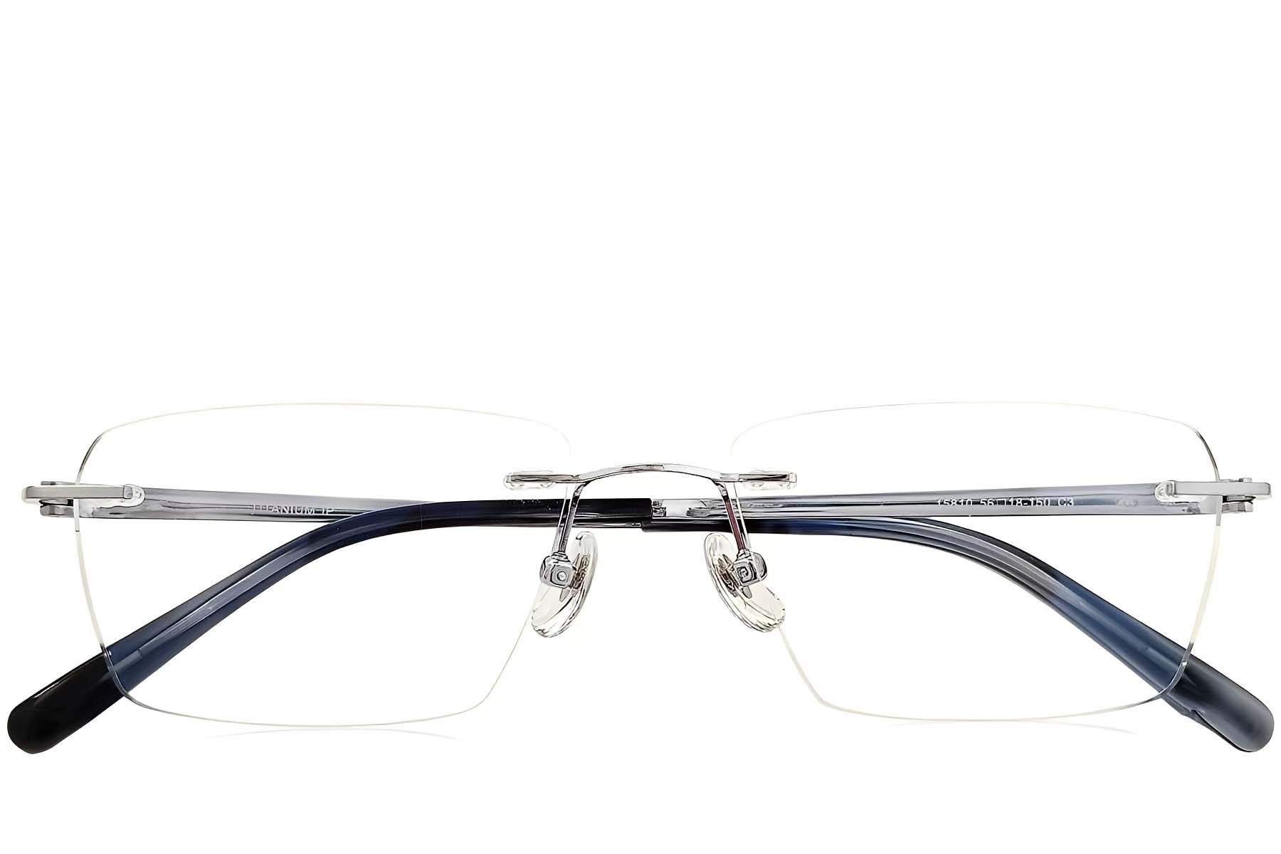 BS2419-0187_Silver_Invisible_Titanium_Glasses_front