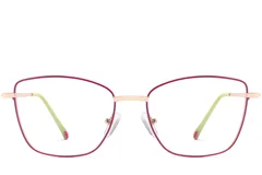 BS2425-0015_Green_Butterfly_Metal_Glasses_front