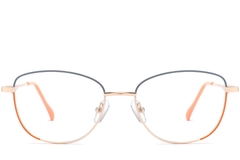 BS2425-0035_Orange_Butterfly_Metal_Glasses_front