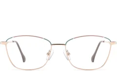 BS2425-0048_Green_Butterfly_Metal_Glasses_front