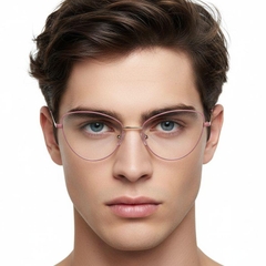 Butterfly Pink Metal Glasses #BS2425-0081