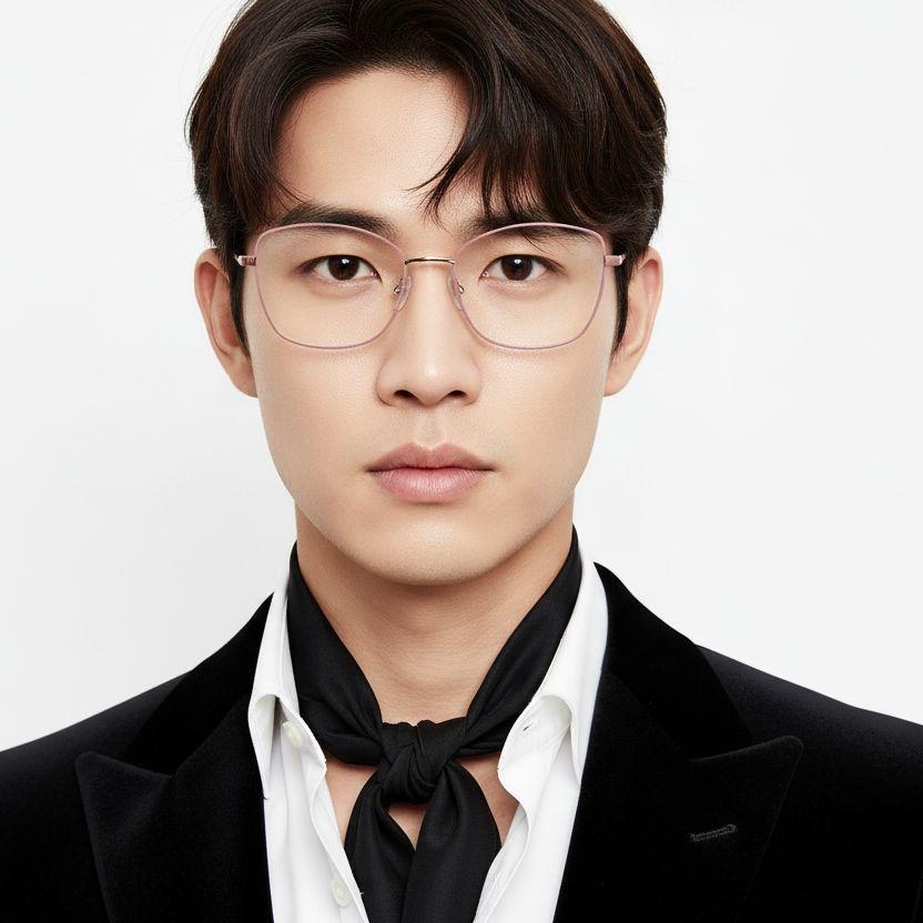 Butterfly Pink Metal Glasses #BS2425-0092