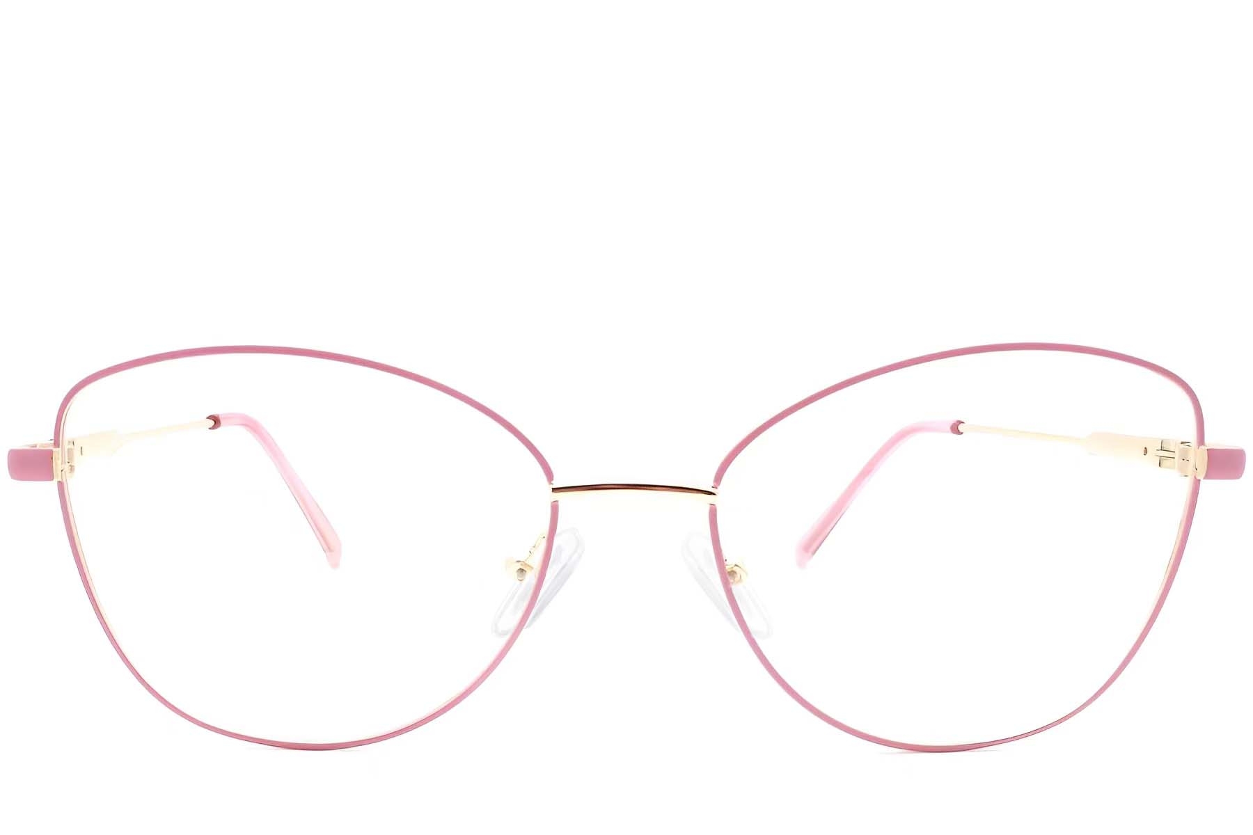 BS2425-0097_Pink_Butterfly_Metal_Glasses_front