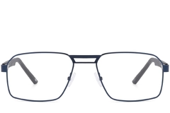 BS2425-0121_Blue_Aviator_Metal_Glasses_front