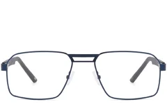 BS2425-0121_Blue_Aviator_Metal_Glasses_front