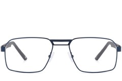 BS2425-0121_Blue_Aviator_Metal_Glasses_front
