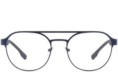BS2425-0131_Blue_Aviator_Metal_Glasses_front