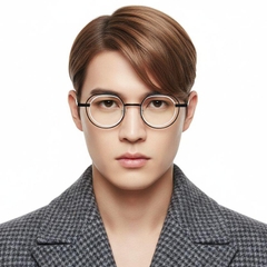 Geometric Black Metal Glasses #BS2425-0148