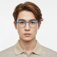 BS2425-0149_Blue_Geometric_Metal_Glasses_model