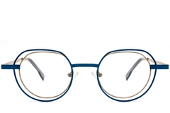 BS2425-0152_Brown_Geometric_Metal_Glasses_front